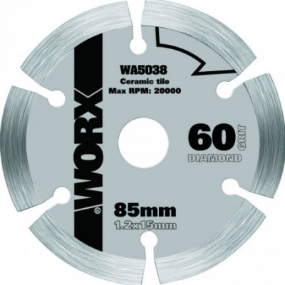 WA5038 - Disco diamante Worxsaw 85mm