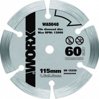 WA5048 - Disco diamante Ø115mm WX427